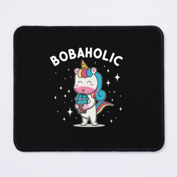 Item preview, BOBAHOLIC UNICORN KAWAII CUTE BUBBLE MILK BOBA TEA designed and sold by sobriowslen.