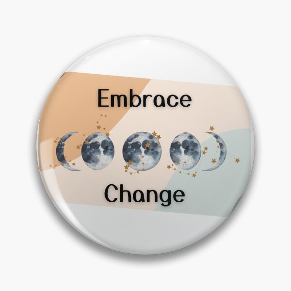 Item preview, Embrace Change - Moon Phases - Banner Design - shades of pink, blue, and brown designed and sold by Mechanical-Artt.