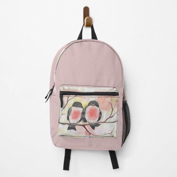 Item preview, Two Bullfinches on a Snowy Day designed and sold by mila-ola.
