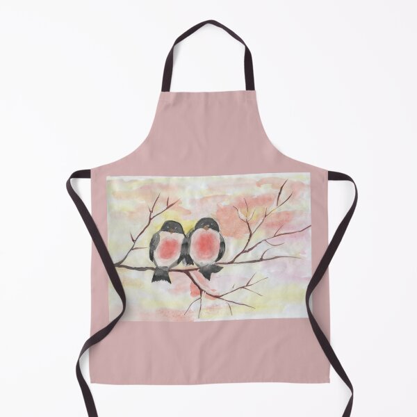 Item preview, Two Bullfinches on a Snowy Day designed and sold by mila-ola.