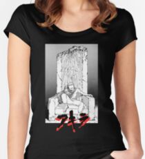 Tetsuo on the throne Women's Fitted Scoop T-Shirt