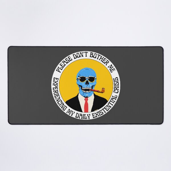 Artikelvorschau, Daily Existential Crisis Pop Art Skull entworfen und verkauft von PVSKI.