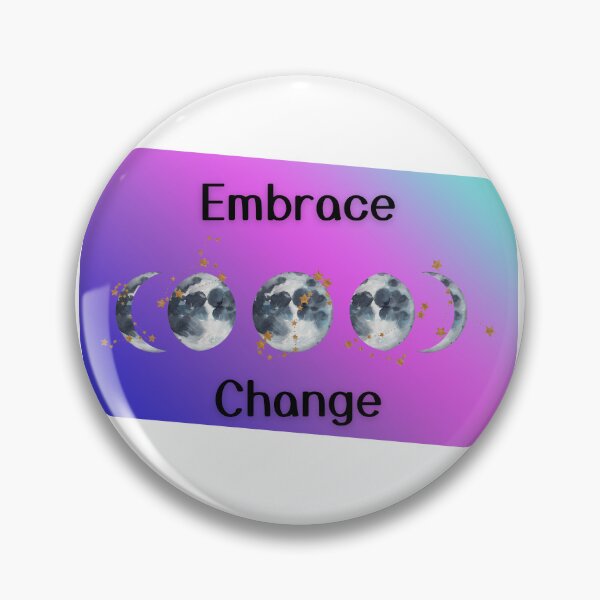 Item preview, Embrace Change - Moon Phases - Banner Design - shades of violet, purple, and blue designed and sold by Mechanical-Artt.