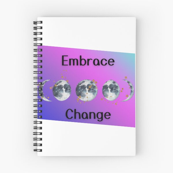 Item preview, Embrace Change - Moon Phases - Banner Design - shades of violet, purple, and blue designed and sold by Mechanical-Artt.