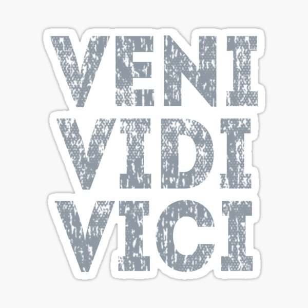 Zyzz Veni Vidi Vici Calli text' Sticker