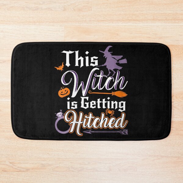 Item preview, Womens This Witch Is Getting Hitched Halloween Engagement Wedding V-Neck designed and sold by MarkMille76.