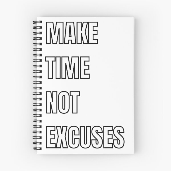 Item preview, Make Time Not Excuses 3 designed and sold by KingsManKind.