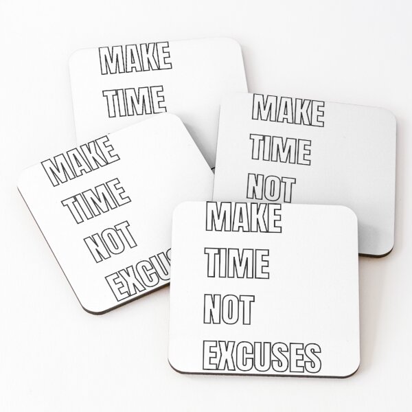 Item preview, Make Time Not Excuses 3 designed and sold by KingsManKind.