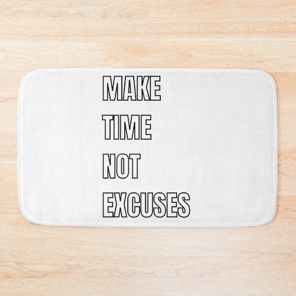 Item preview, Make Time Not Excuses 3 designed and sold by KingsManKind.