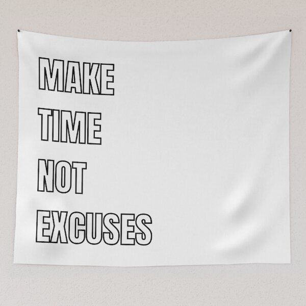 Item preview, Make Time Not Excuses 3 designed and sold by KingsManKind.