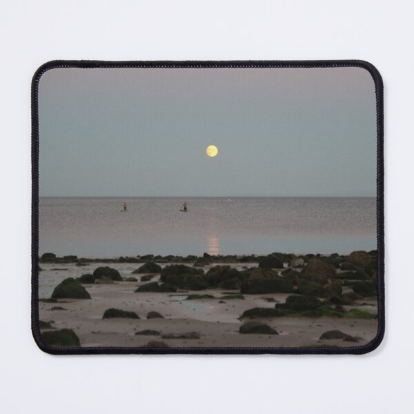 Item preview, paddleboarders under full moon designed and sold by nocturniart.