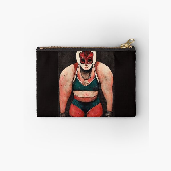 Item preview, Lucha Woman Portrait designed and sold by PlanetaLucha.