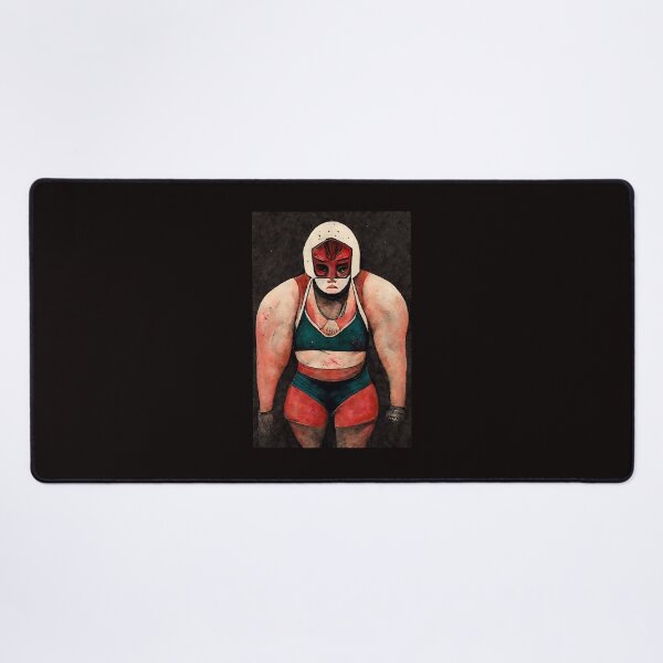 Item preview, Lucha Woman Portrait designed and sold by PlanetaLucha.