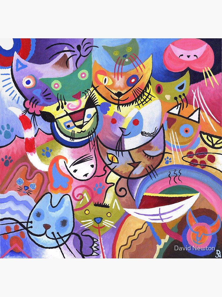 Kandinsky's Kats by wavynewt