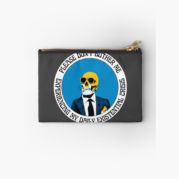 Aperçu de l'œuvre Daily Existential Crisis Pop Art Skull créée et vendue par PVSKI.