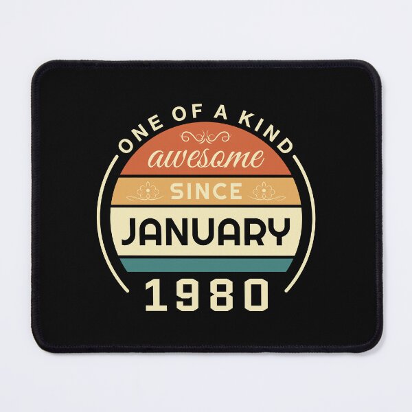 Item preview, Vintage January 1980 badge designed and sold by Palteeshop.