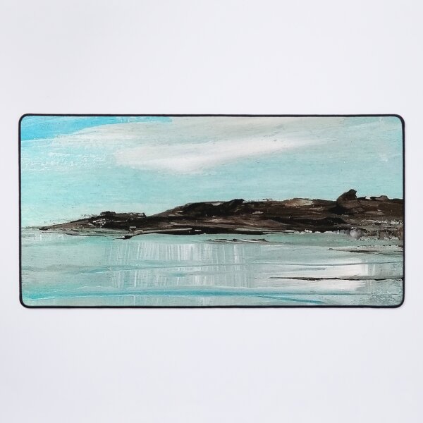 Item preview, A painted seascape, clouds & sea painted on wood designed and sold by Anke Franikowski.
