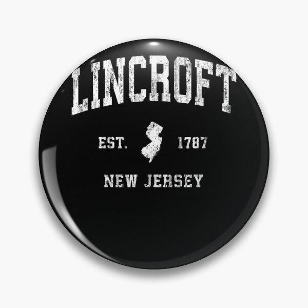 Item preview, Lincroft New Jersey Nj Vintage Athletic Sports Design  designed and sold by sarahbennetth.