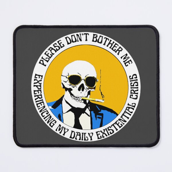 Artikelvorschau, Daily Existential Crisis Pop Art Skull entworfen und verkauft von PVSKI.