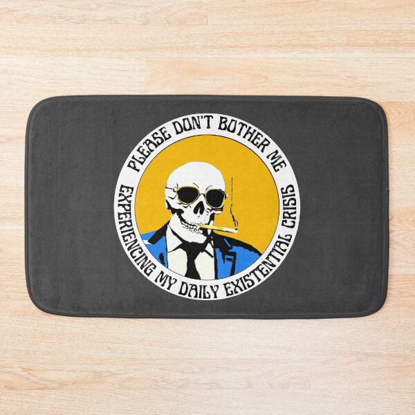 Artikelvorschau, Daily Existential Crisis Pop Art Skull entworfen und verkauft von PVSKI.