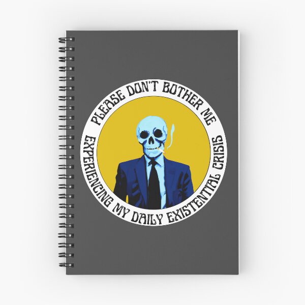 Aperçu de l'œuvre Daily Existential Crisis Pop Art Skull créée et vendue par PVSKI.