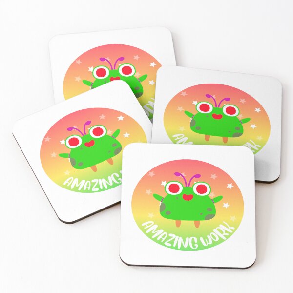 Item preview, Amazing Work Fun Cute Monster Teacher Parent Reward Motivational designed and sold by mayamay0.