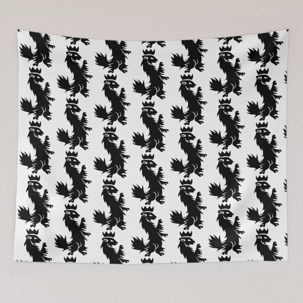 Item preview, Black Ermine Emblem designed and sold by Nealoc.