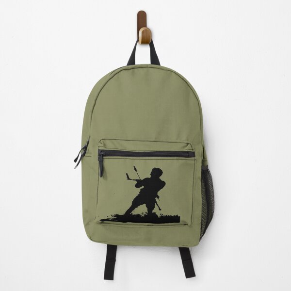 Item preview, Kitesurfing Enthusiast Riding A Wave Black Silhouette designed and sold by taiche.