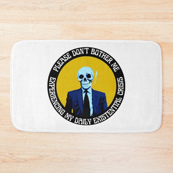 Artikelvorschau, Daily Existential Crisis Pop Art Skull entworfen und verkauft von PVSKI.