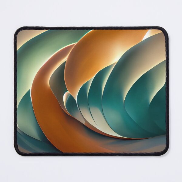 Item preview, Patterns in Brown and Teal  - Created by A.I. designed and sold by Created-by-AI.