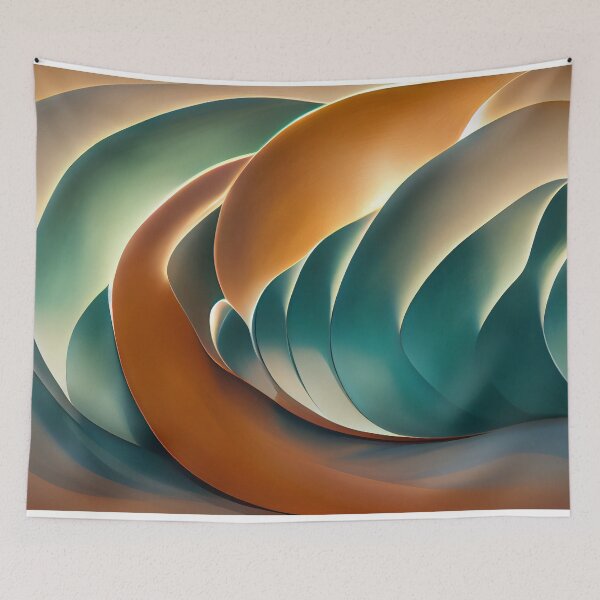 Item preview, Patterns in Brown and Teal  - Created by A.I. designed and sold by Created-by-AI.