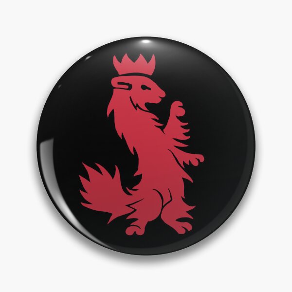 Item preview, Red Ermine Emblem designed and sold by Nealoc.