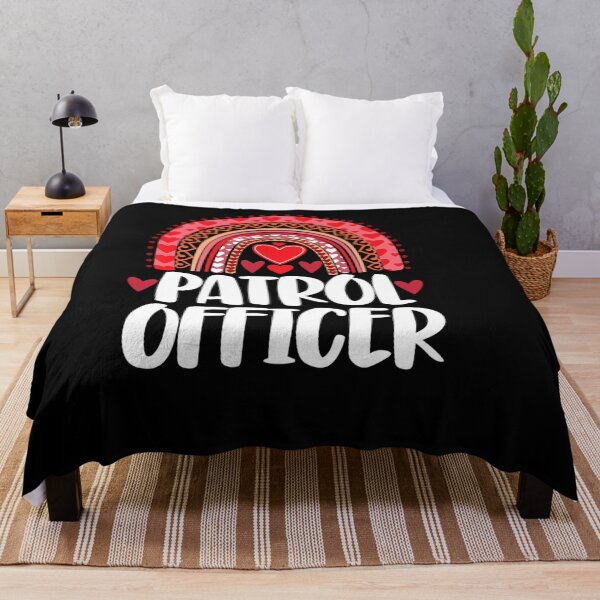 Item preview, PATROL OFFICER RAINBOW FUNNY VALENTINE RAINBOW LOVE designed and sold by sobriowslen.
