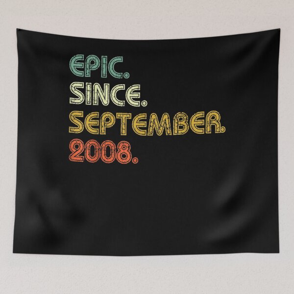 Item preview, 14 Years Old Gifts Epic Since September 2008 14th Birthday  designed and sold by sarahbennetth.