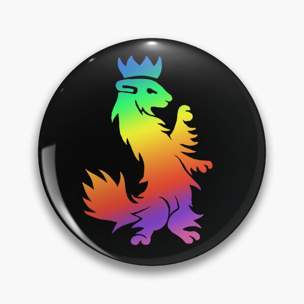 Item preview, Multicolored Ermine Emblem designed and sold by Nealoc.