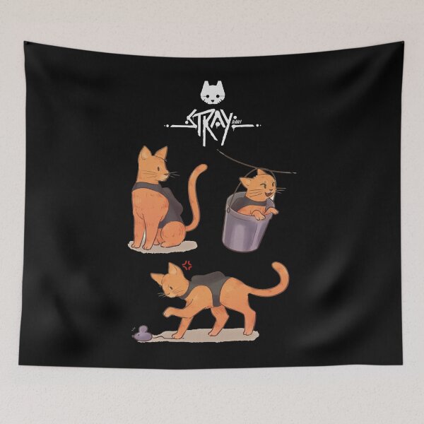 Item preview, Funny Stray Cat Game designed and sold by Sethbrassey.