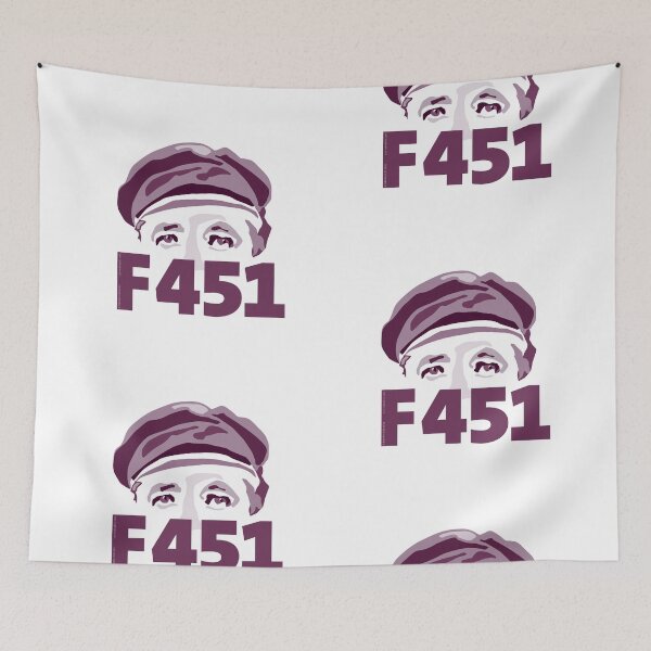 Item preview, Fahrenheit 451 – What do knowledge, experience, opinions count? - F_451-01 designed and sold by Brunhilde1001.