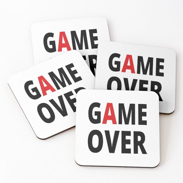 Item preview, Game Over designed and sold by RMelissart.