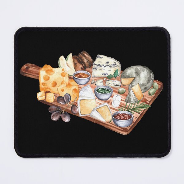 Item preview, Assorted Cheeses on a Board designed and sold by Alicia Chee.