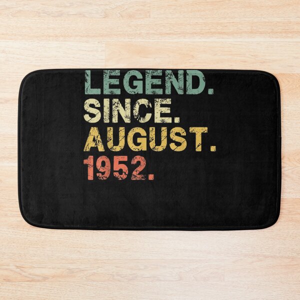 Item preview, 70 Year Old Gift 70th Birthday Men Legend Since August 1952  designed and sold by sarahbennetth.