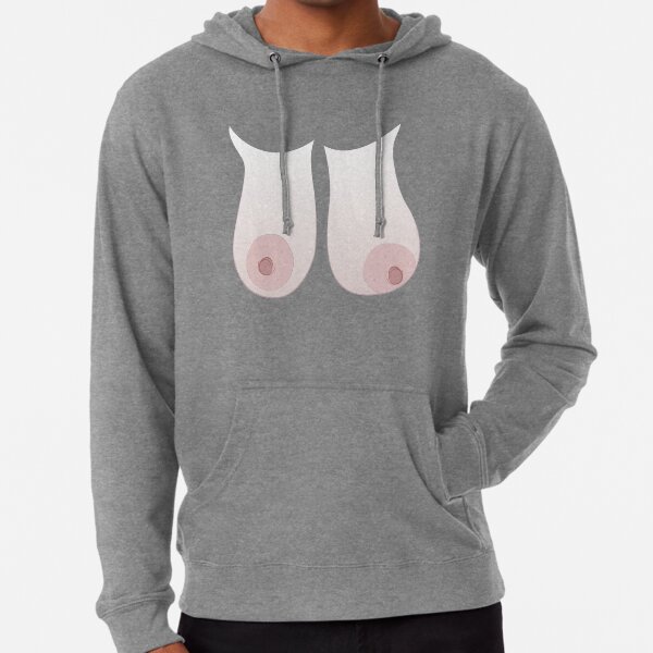 Hanging Boobs - Cartoon Boobies Lightweight Hoodie for Sale by  mousenpepper
