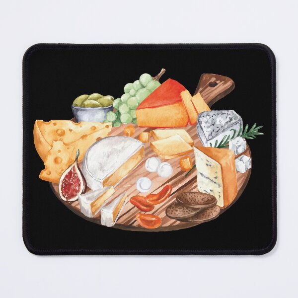 Item preview, Variety of Cheeses on a Board designed and sold by Alicia Chee.