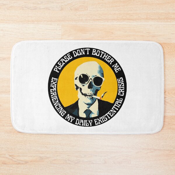 Artikelvorschau, Daily Existential Crisis Pop Art Skull entworfen und verkauft von PVSKI.