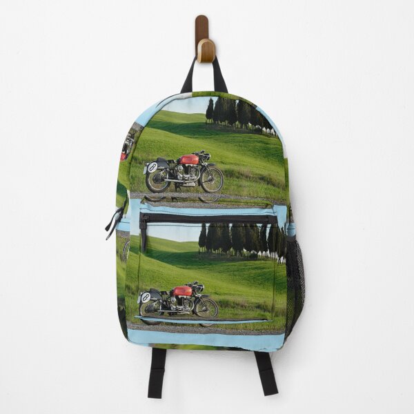 Item preview, Gilera Otto Bulloni "Milano-Taranto" at a Cypress forest in Tuscany designed and sold by twixt-two-wheels.