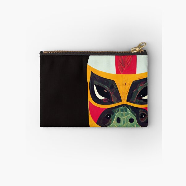 Item preview, Tortuga Lucha Portrait of Turtle Luchador designed and sold by PlanetaLucha.