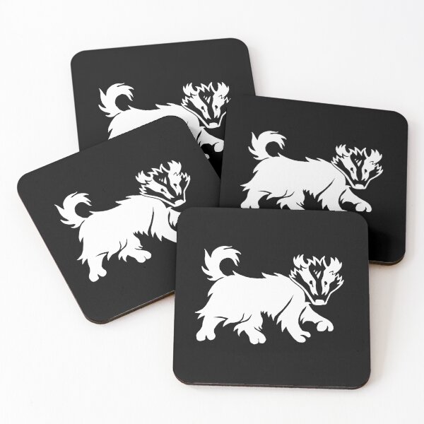 Item preview, White Badger Emblem designed and sold by Nealoc.