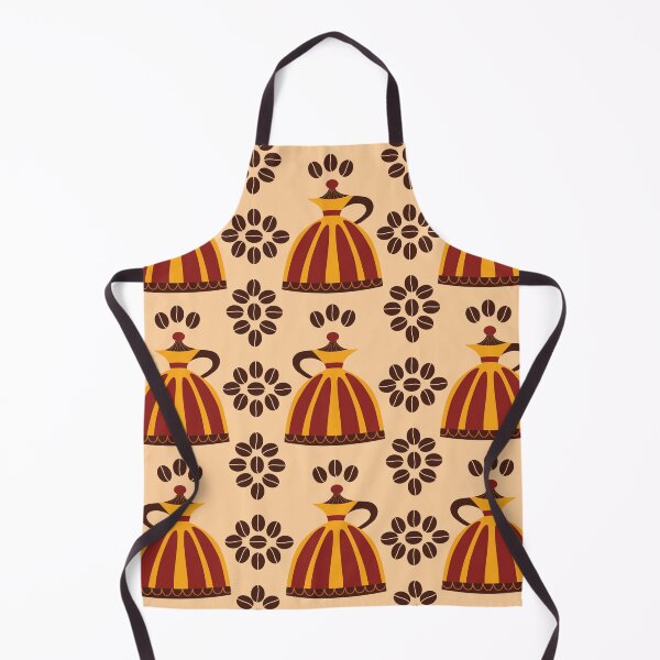 Item preview, Vintage coffee beans and moka pattern design designed and sold by Angela Sbandelli.