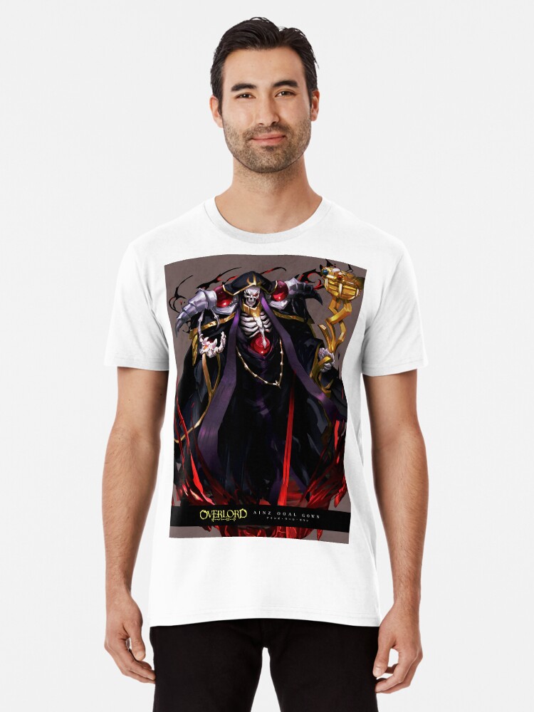 Blusa Camisa Anime Overlord Personagens Ainz Ooal G2184