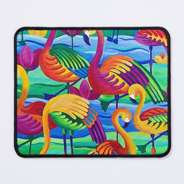 Item preview, Fantasy Flamingos designed and sold by Tiffany Budd.