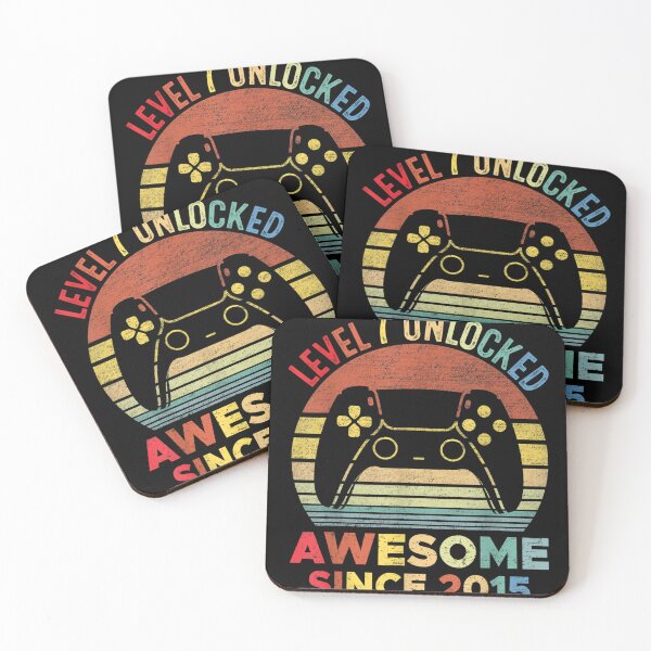 Item preview, Best Of 2015 Unlocked Level 7 Video Game Vintage Birthday  designed and sold by sarahbennetth.